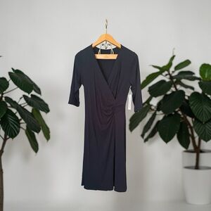 Soft Surroundings NWT Navy Hyannis Dress SN 2FU54